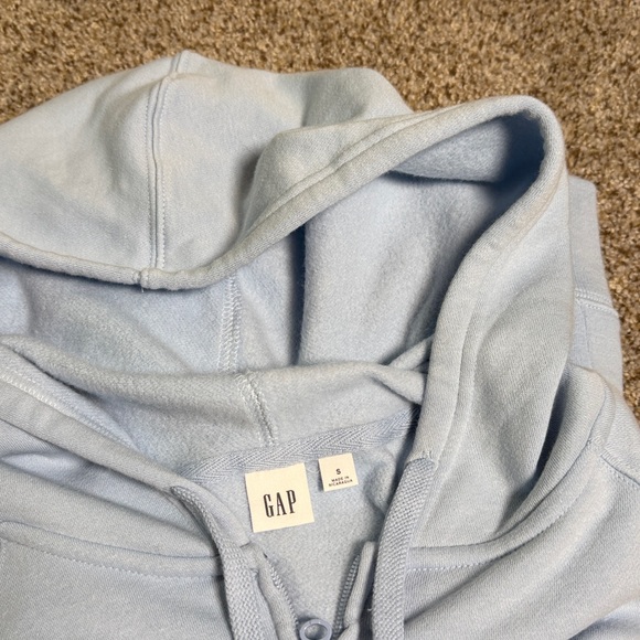 GAP Sky Blue Zip-Up Hoodie - Picture 7 of 7